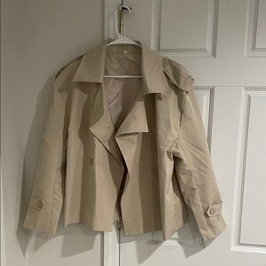 Classic Tan Women's Trench Coat